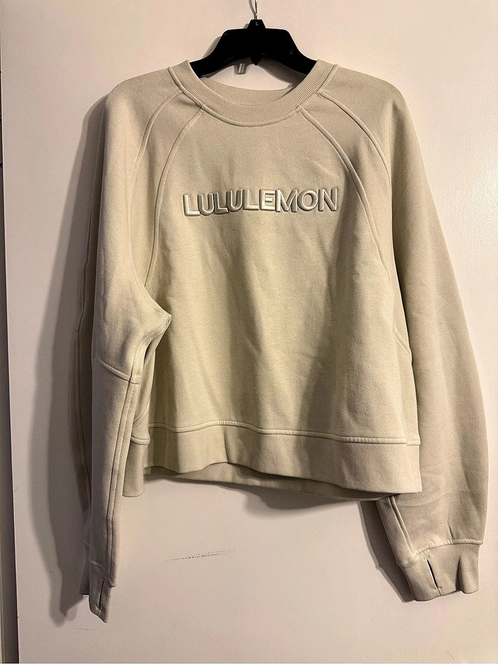 lululemon Scuba Oversized Pullover Oversized Pullover in Cream XL/XXL NWT